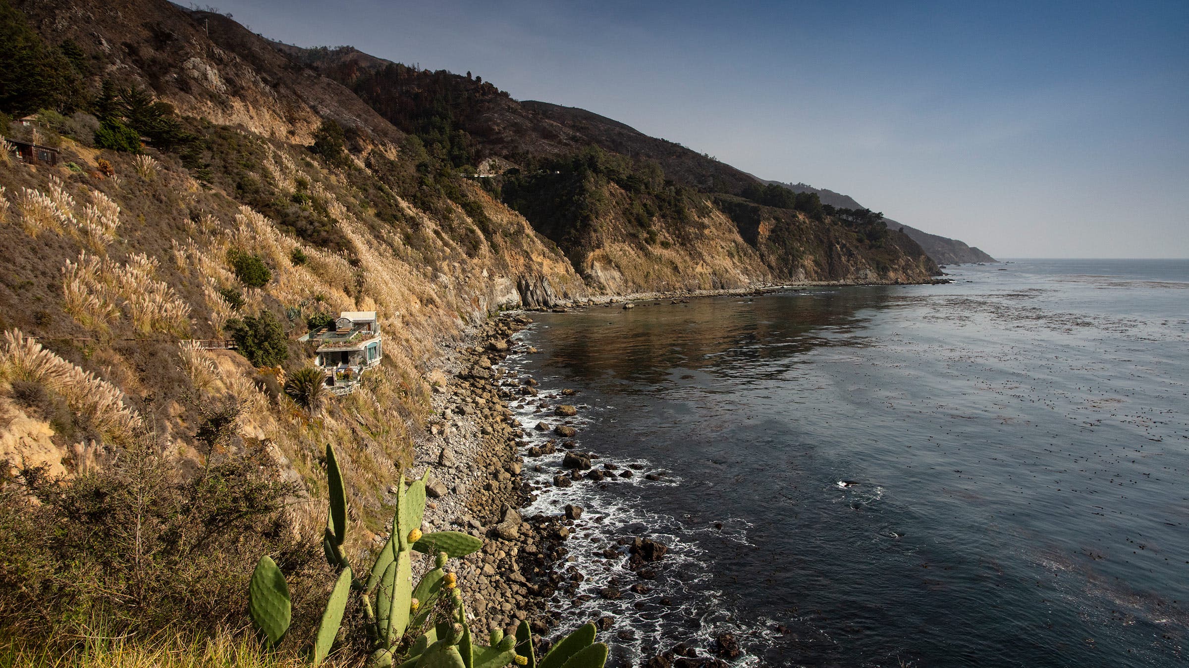 Esalen Institute as shown along the Big Sur coast