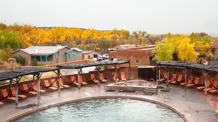 Ojo Caliente resort, near Taos