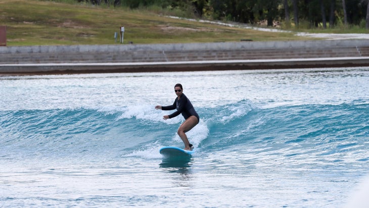 surfing in inland Texas