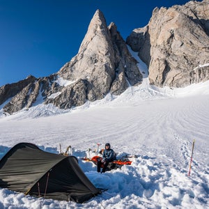 climbing Mount Waddington