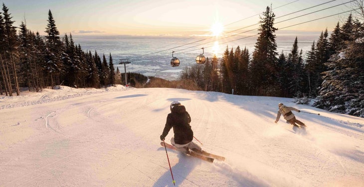 Le Massif de Charlevoix © Tourisme Charlevoix