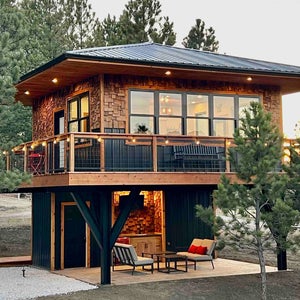 new fire lookout tower airbnb in custer, south dakota