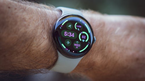 Google Pixel Watch 3 on man's wrist