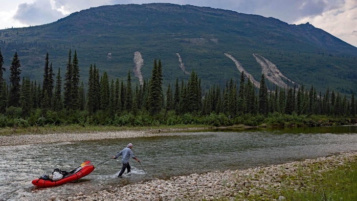 packrafting in Gates of the Arctic National Park