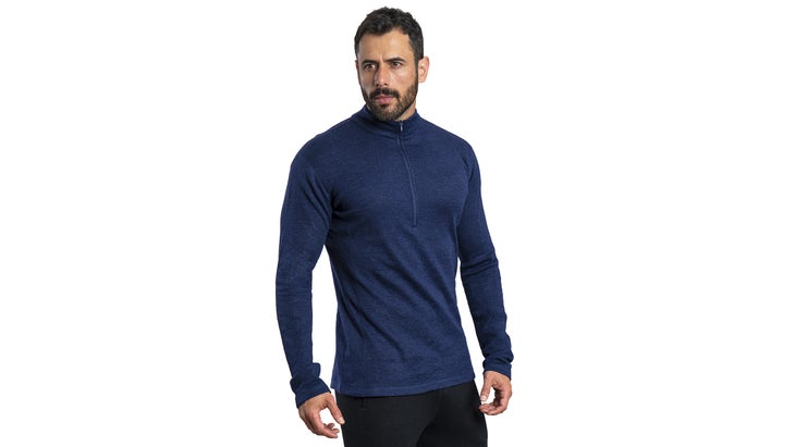 Arms of Andes Alpaca Wool Base Layer: 300 Lightweight Half-Zip