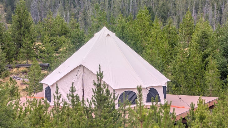 Canvas tent