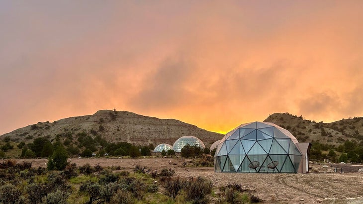 new glamping resort Utah desert