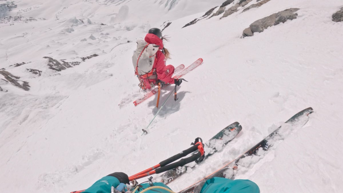 Christina Lustenberger and Gee Pierrel’s Latest First Descent Gives Us Chills