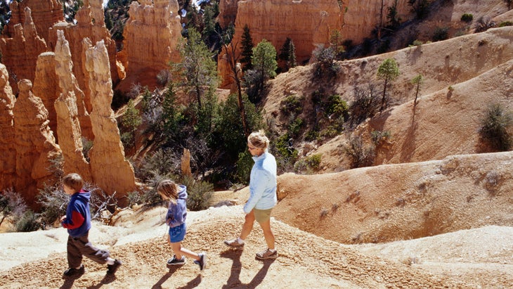 fairland point trail in Bryce Canyon National Park, Utah