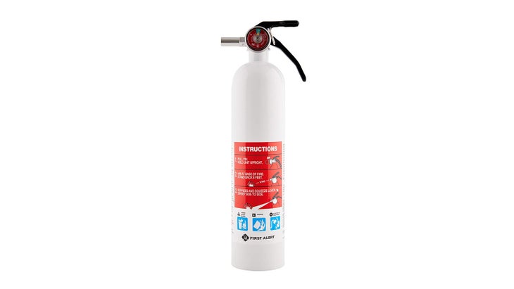 A marine fire extinguisher