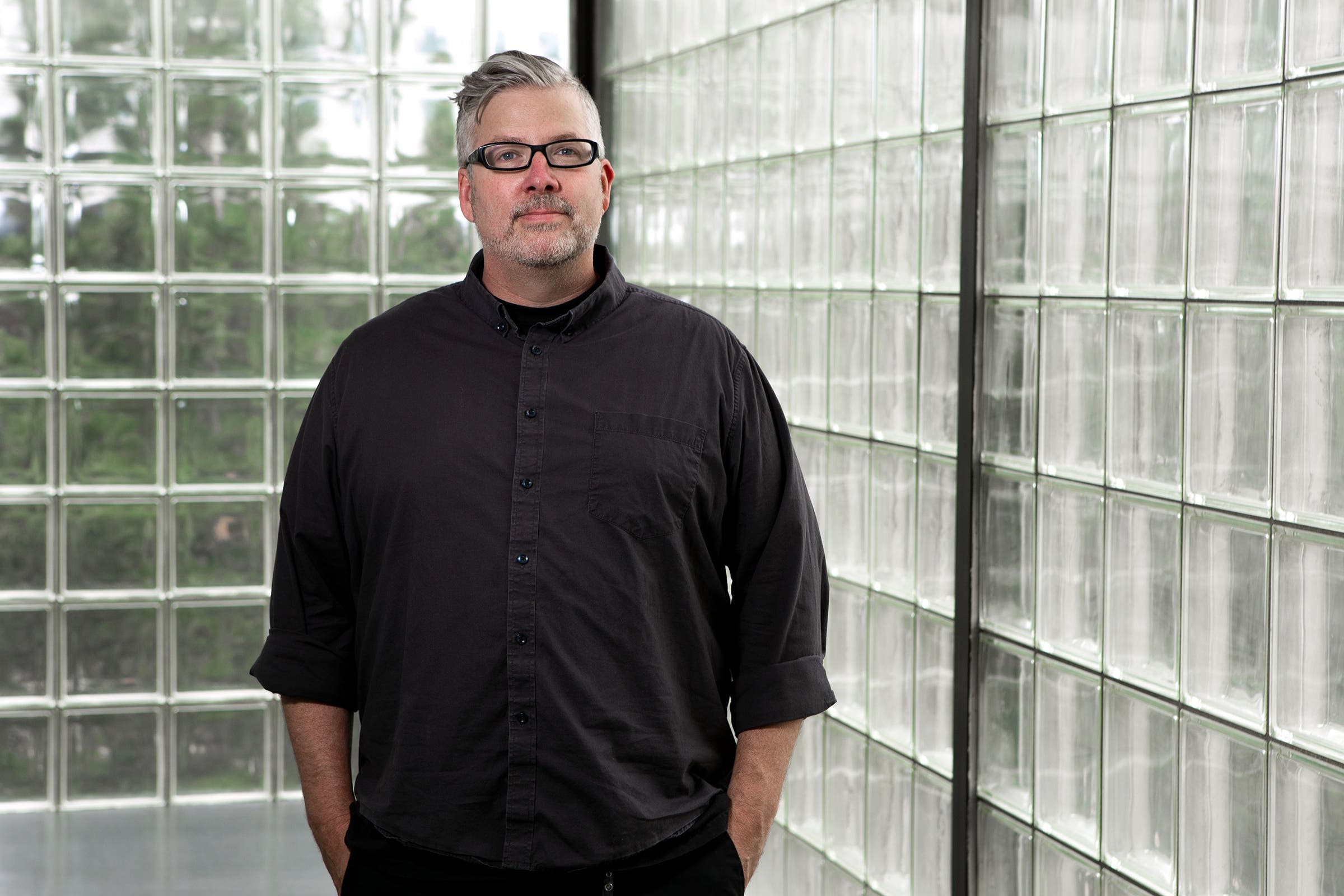 Dan Griner runs an entrepreneurship program at CU Denver and helped set up the lab