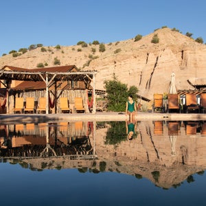 Ojo Caliente resort, near Taos