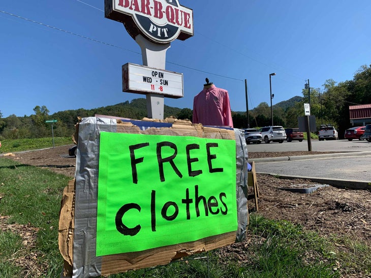 recovery efforts in Asheville, NC