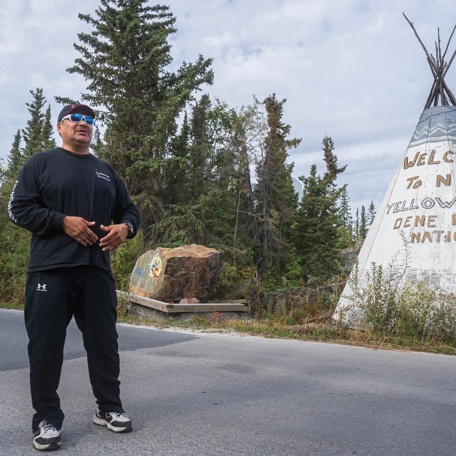 In addition to aurora hunts, Buffalo Child leads day trips around greater Yellowknife, including stops at the Dene First Nation community of Ndilo.