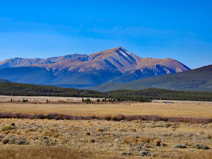 Mount Elbert the tallest mountain in Colorado as well as in the Rocky Mountains.