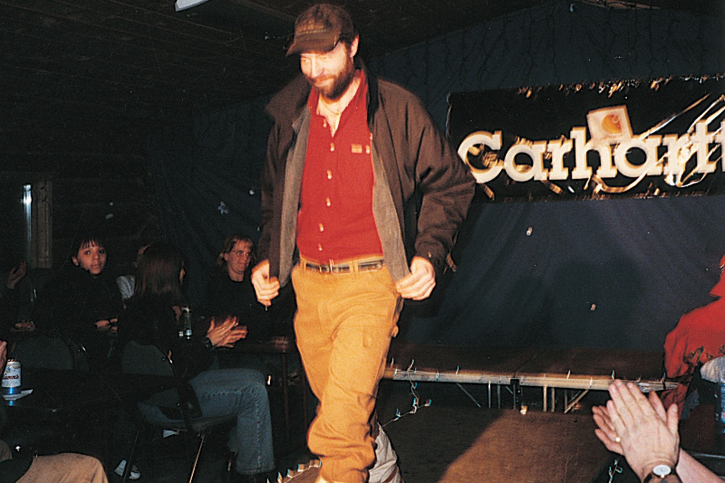 Scene from a celebration of all things Carhartt