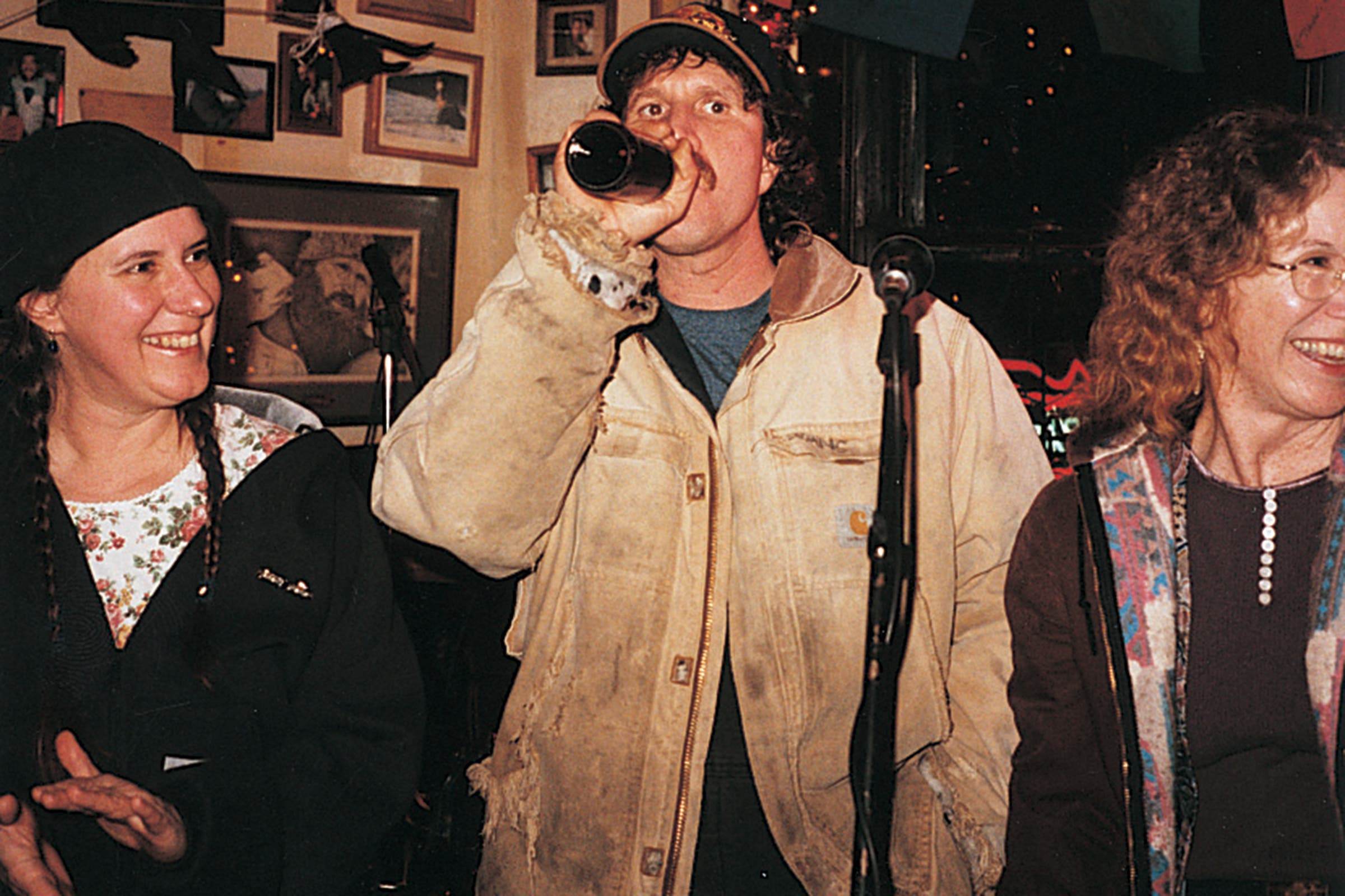 Scene from a celebration of all things Carhartt