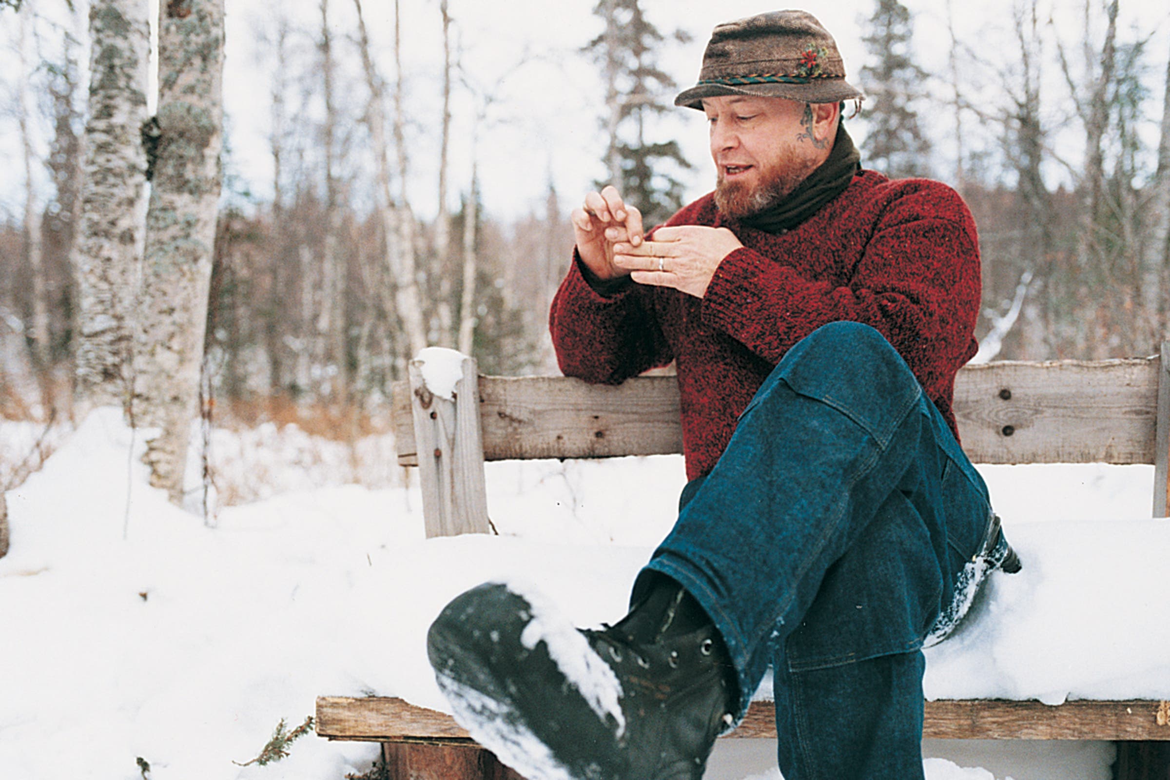 Scene from a celebration of all things Carhartt