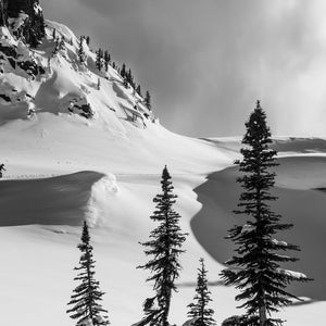 Backcountry skiing in the Monashee Mountains, approximately 60km south of Revelstoke, British Columbia.