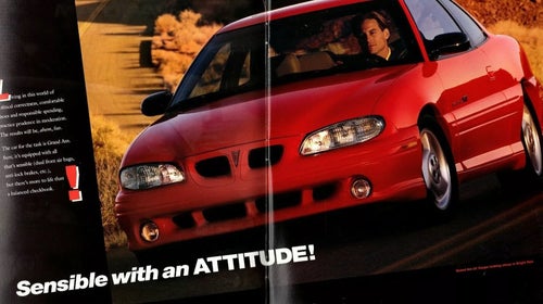Pontiac Grand-Am magazine ad