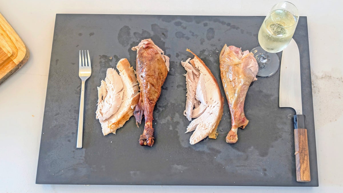 The Secret to a Perfectly Juicy Thanksgiving Turkey? Cheap Champagne.