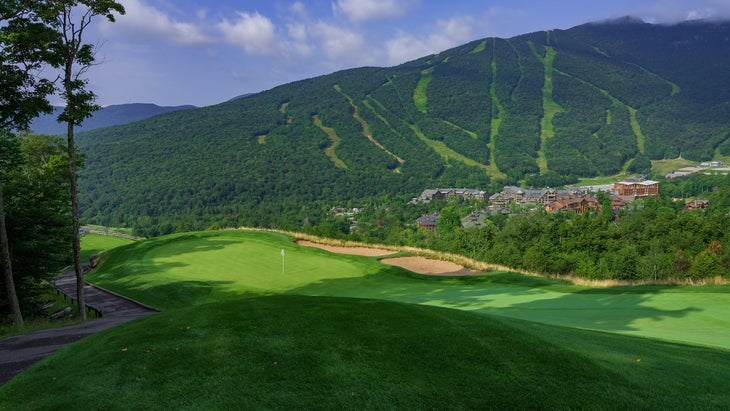 Spruce Peak golf course