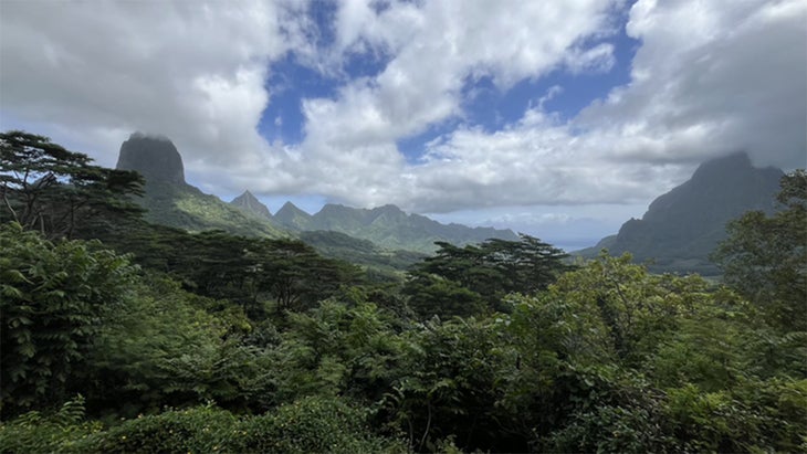  insland of Moorea 