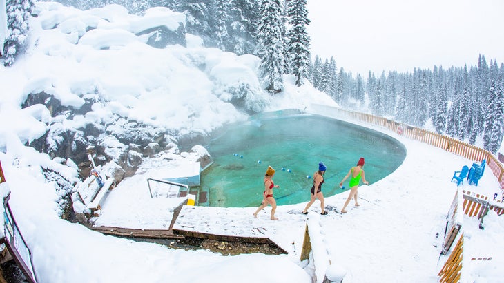 hot springs near Jackson, Wyoming