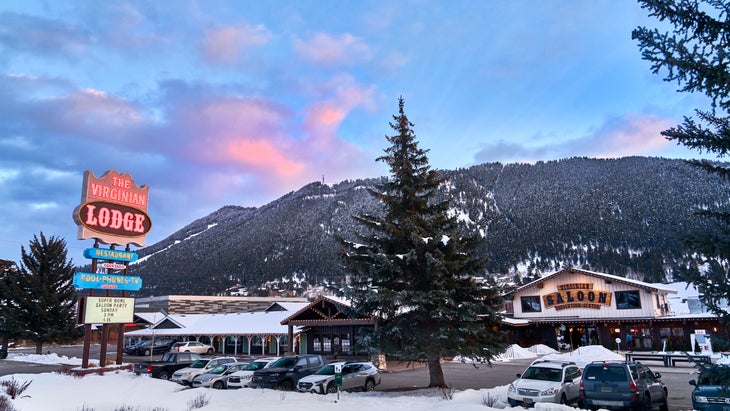 the virginian ski lodge Jackson, Wyoming