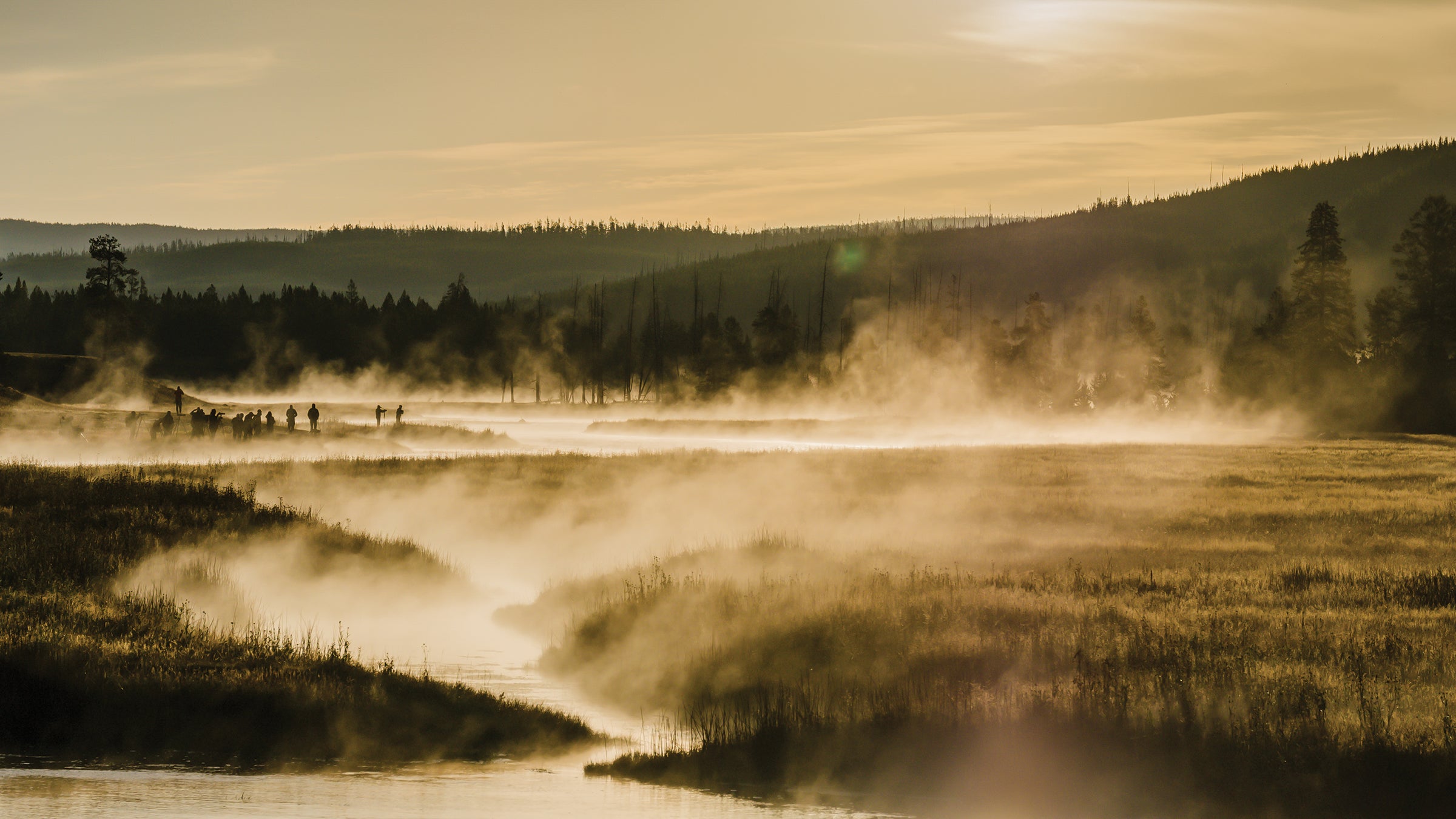 Fog over Montana’s Madison River