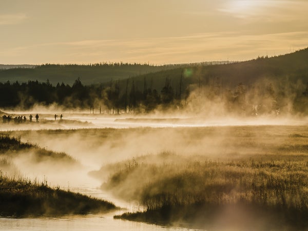 Fog over Montana’s Madison River
