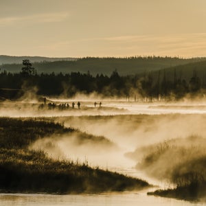Fog over Montana’s Madison River