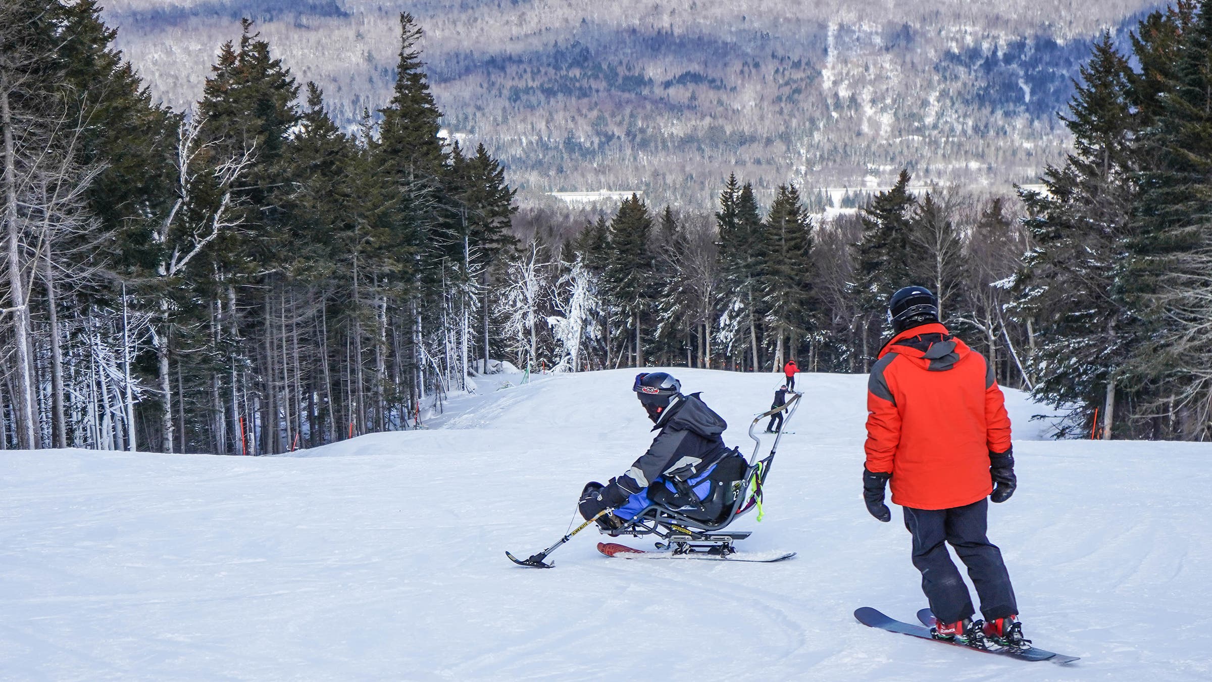 New England Disabled Sports offers adaptive ski instruction at Bretton Woods.