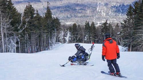 New England Disabled Sports offers adaptive ski instruction at ­Bretton Woods.