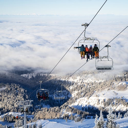 Grand Targhee’s Dreamcatcher Lift affords incredible views of the Teton Valley
