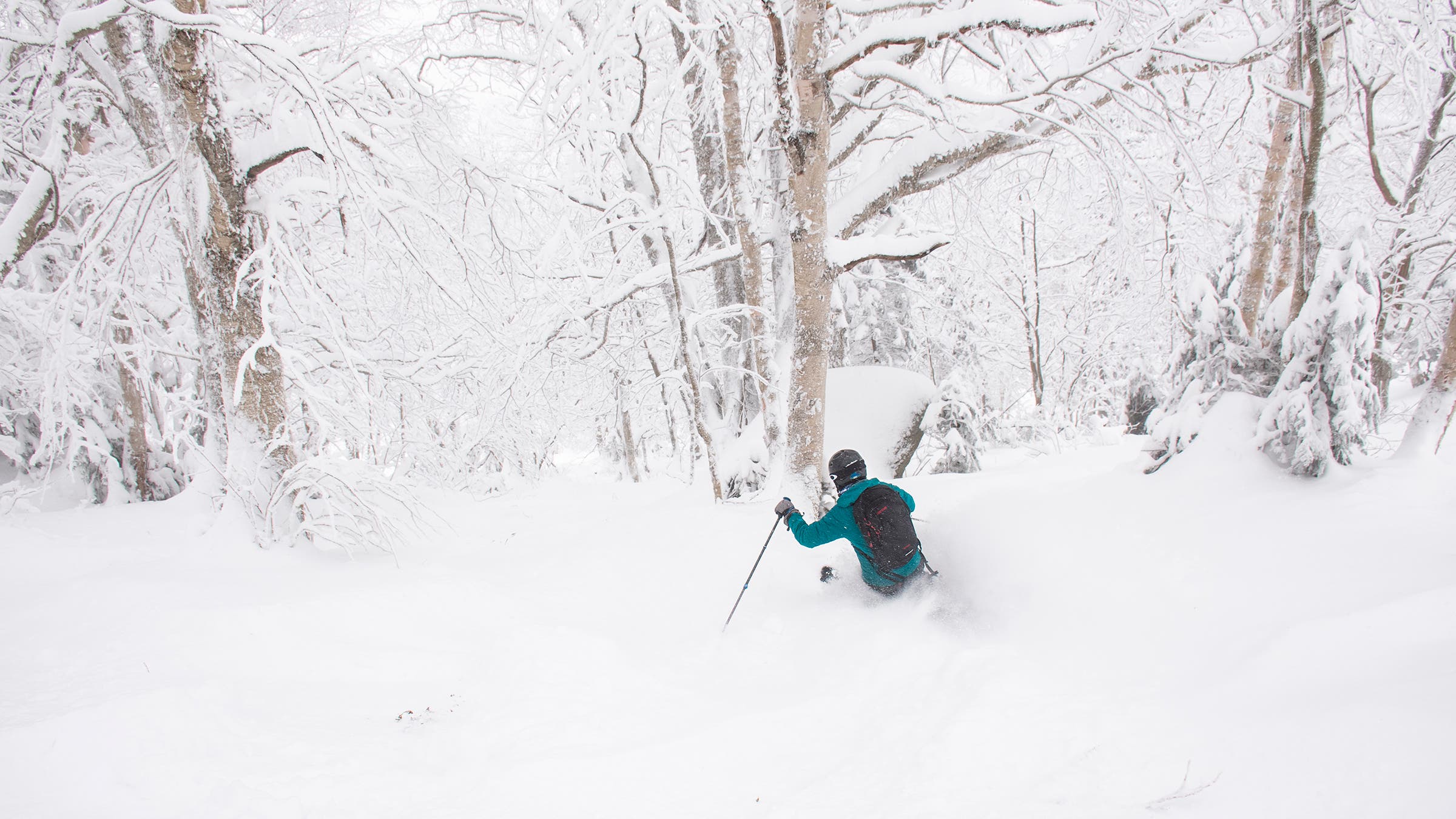 Fresh lines at Jay Peak