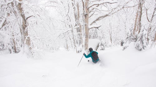Fresh lines at Jay Peak