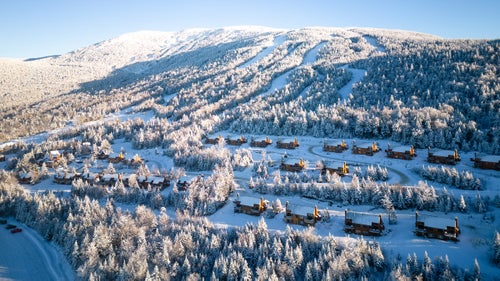 Some of the slopeside accommodations at Saddleback