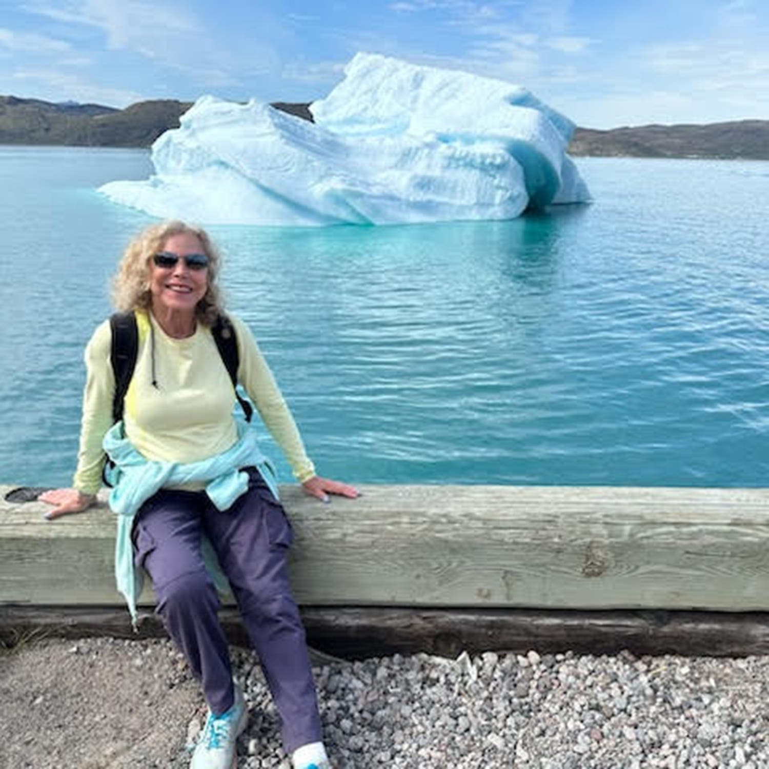 Margie Goldsmith in Greenland