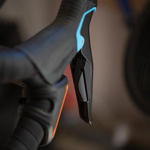 Garmin Tacx Neo Bike Plus with Zwift Play controllers