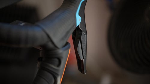 Garmin Tacx Neo Bike Plus with Zwift Play controllers