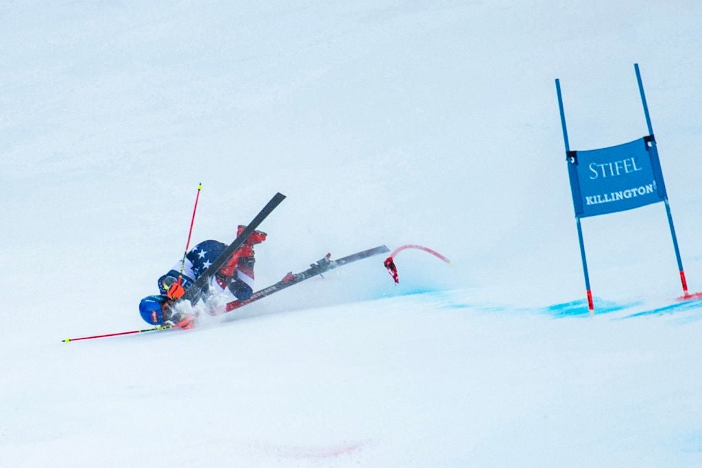 Mikaela Shiffrin Crashes Out of Killington World Cup