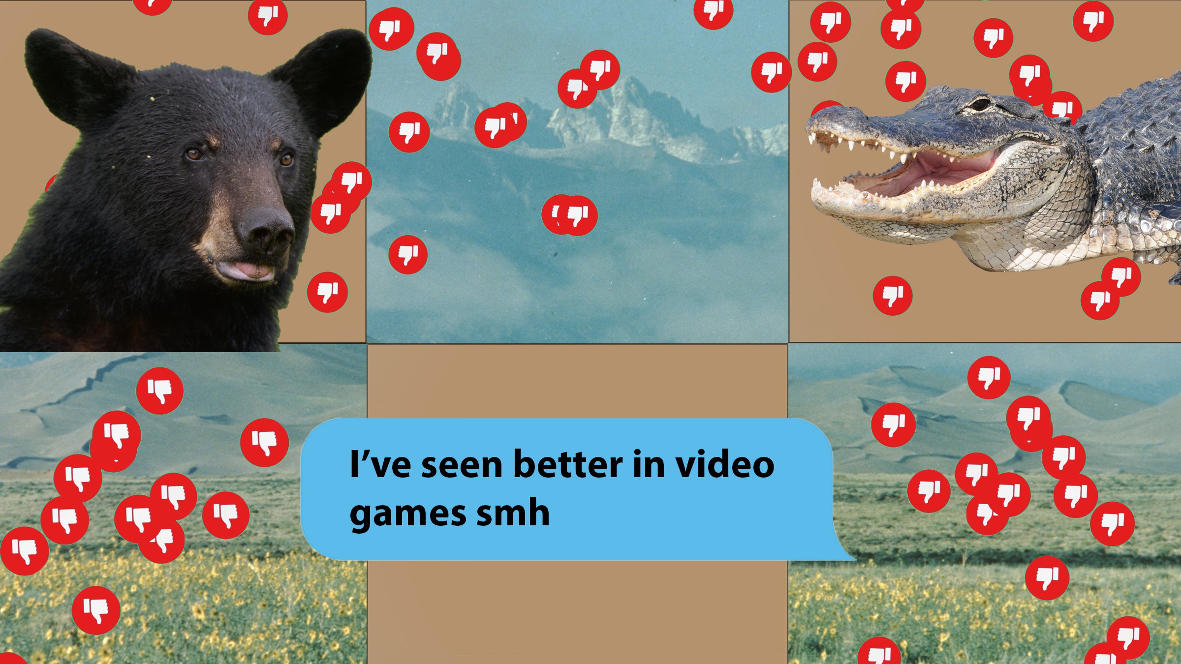 collage for one-star national-parks reviews