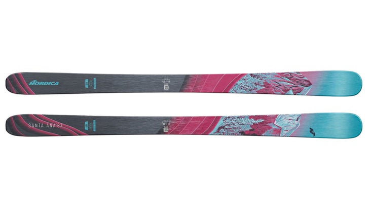 skis for intermediates Nordica Santa Ana 87