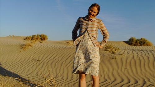 Kelly Herbinson tortoise counting in 2007
