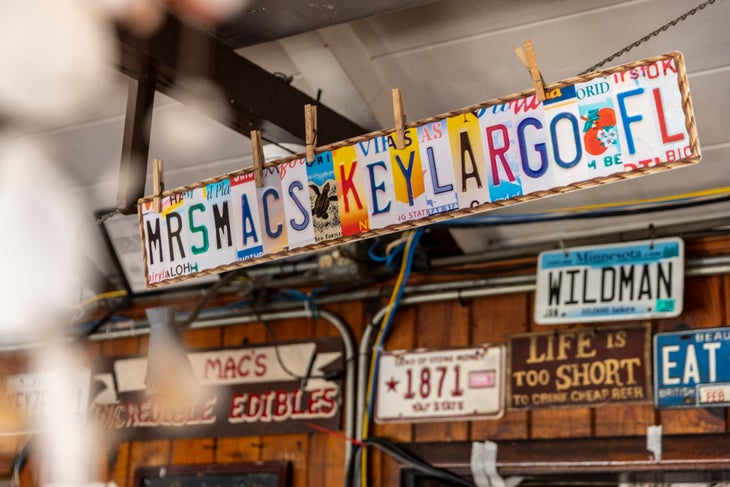 Mrs. Mac’s Kitchen in Key Largo has been known for its fried seafood baskets since the 1970s.