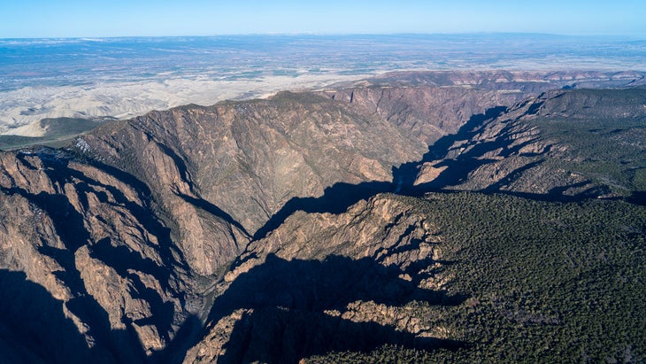 Black canyon of the Gunnison, Colorado