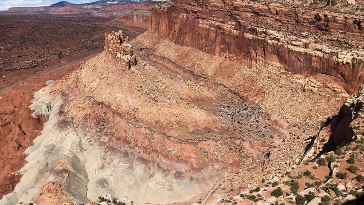 The Castle formation, Capitol Reef National Park