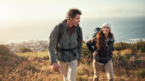 couple hiking