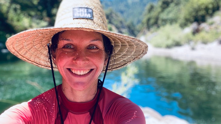 Megan Michelson, author, outdoors in northern California